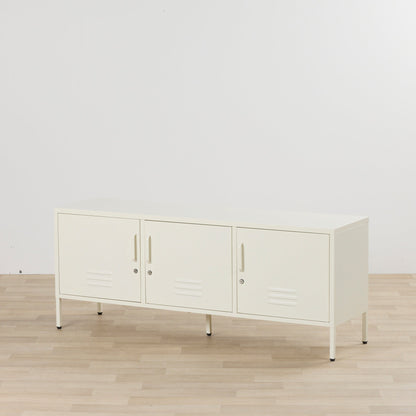 Casier à trois portes Irvine - Lait