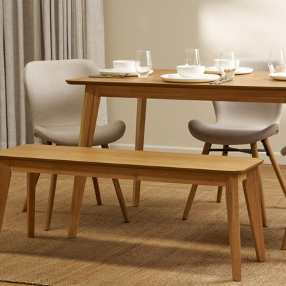 Banc Whitby - Chêne - 120 cm