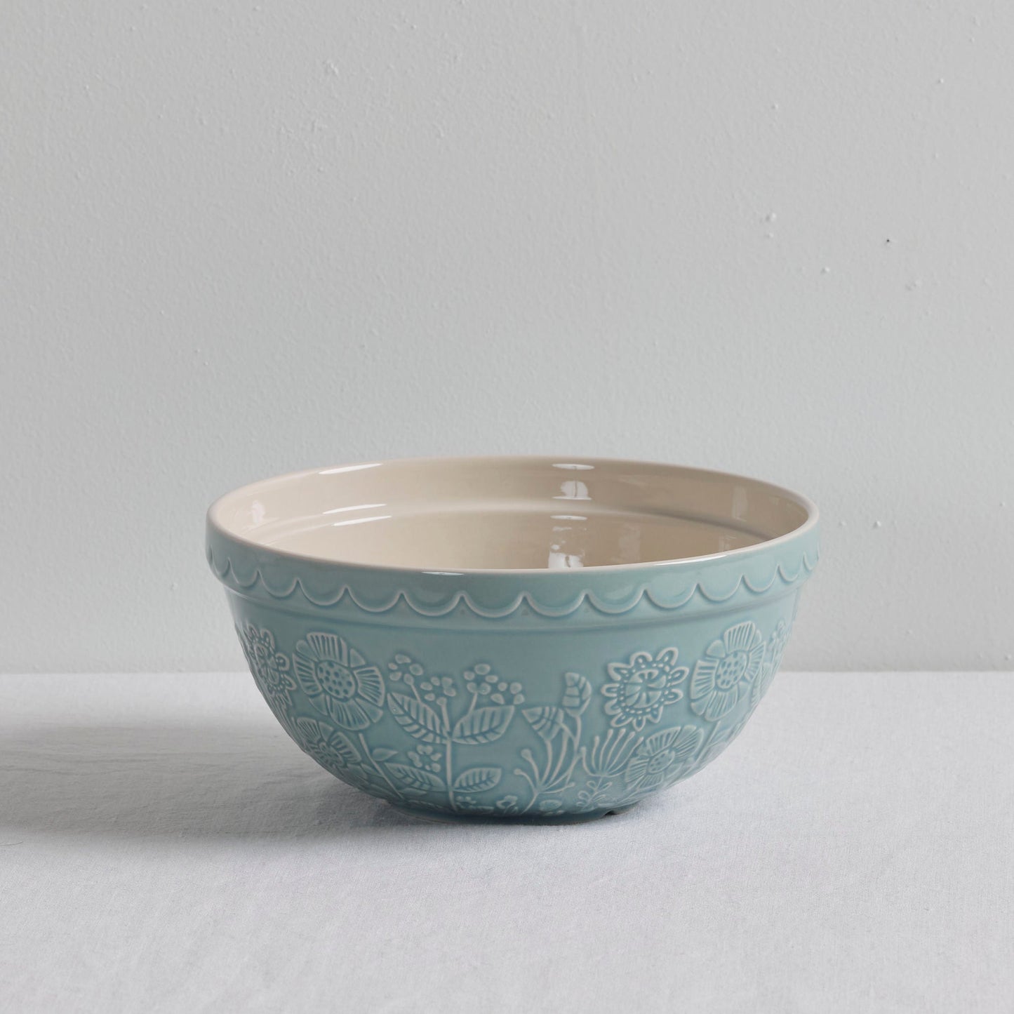 Bol mélangeur Fleurs sauvages - Bleu clair - Moyen