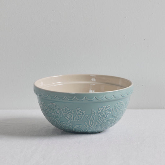 Bol mélangeur Fleurs sauvages - Bleu clair - Moyen