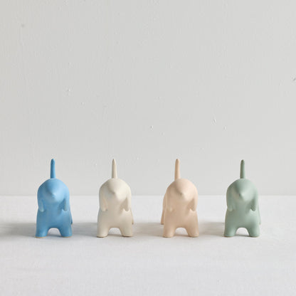 Objet Chien Heureux - Rose pâle