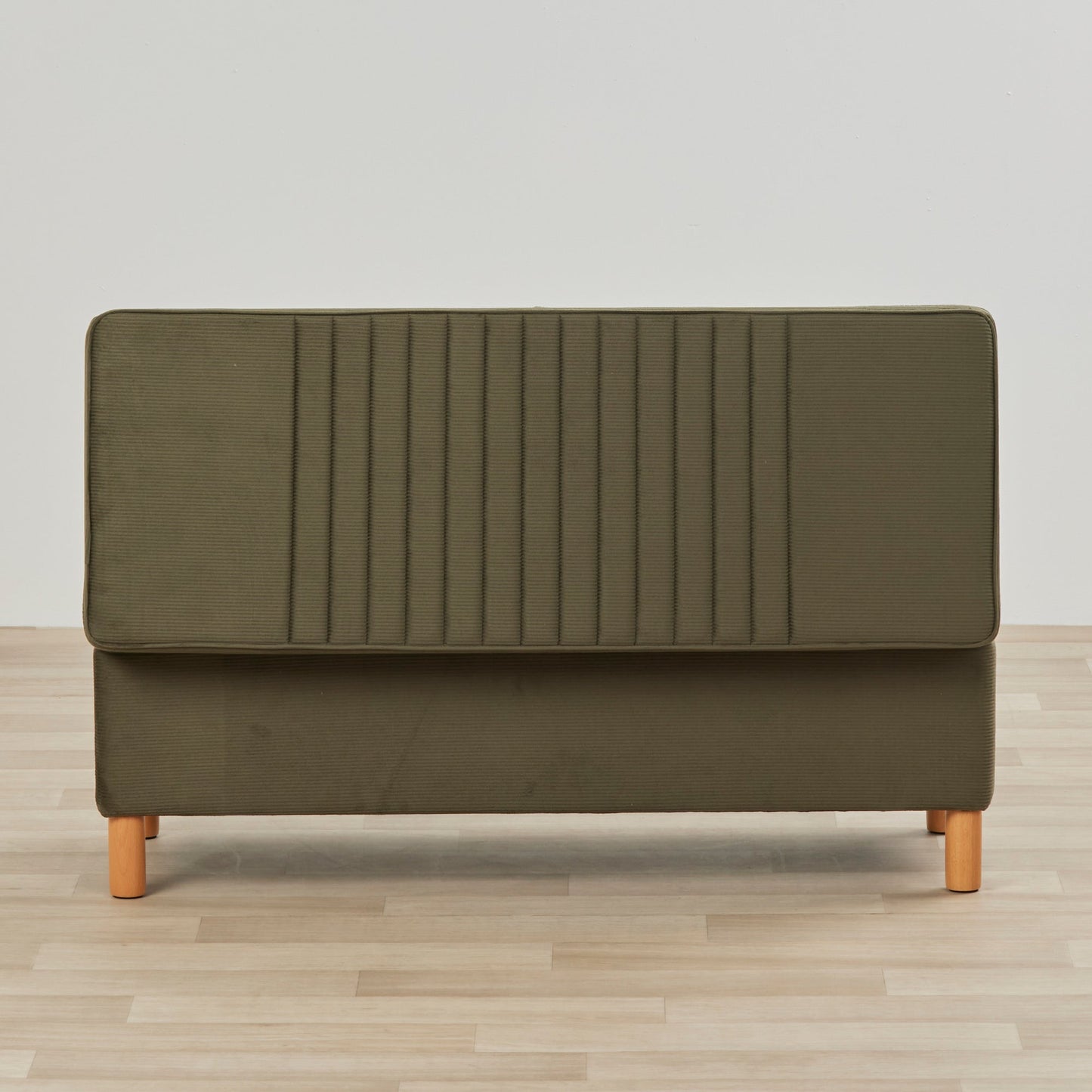 Pouf de rangement - Vert olive
