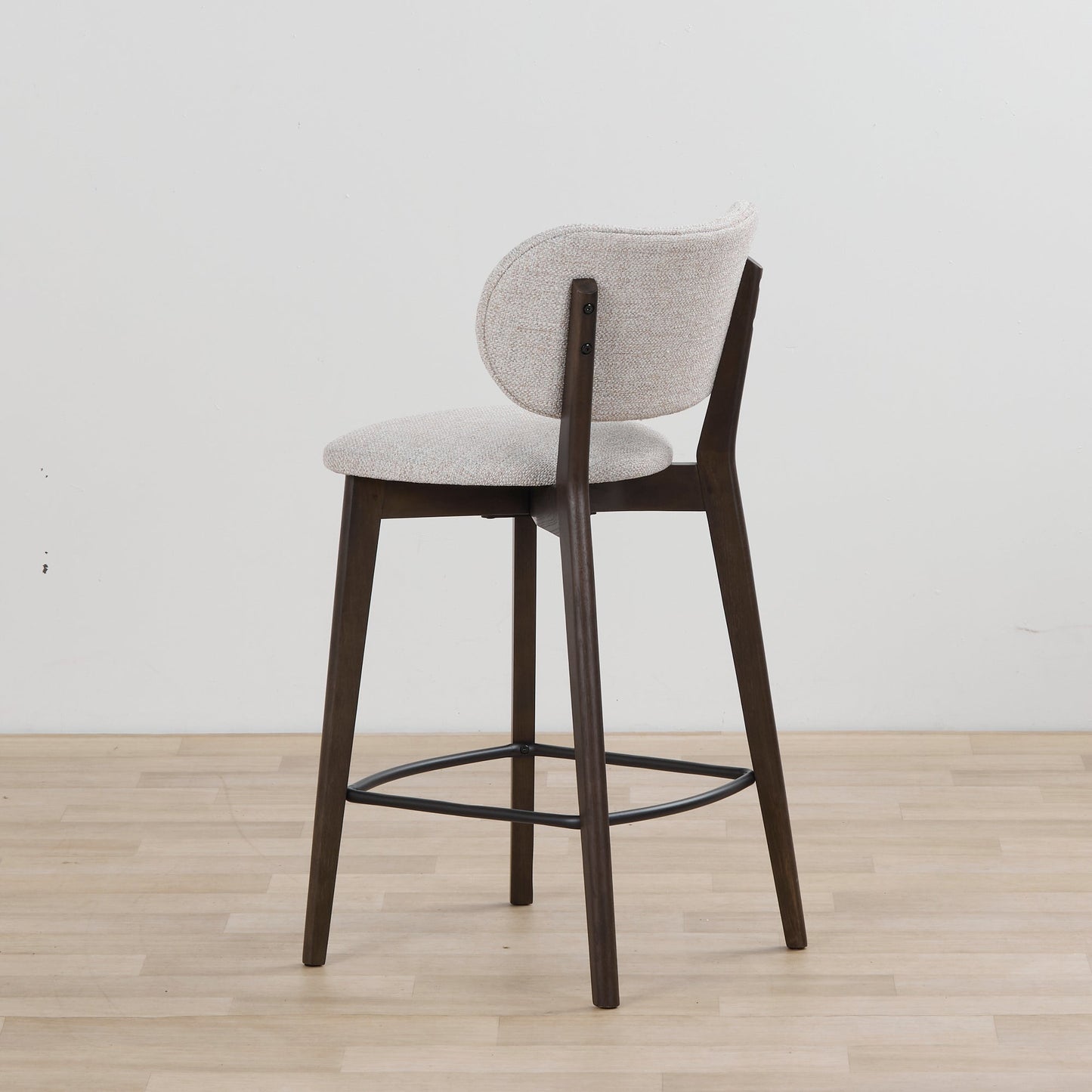 Tabouret de comptoir Briar - Espresso/Avoine