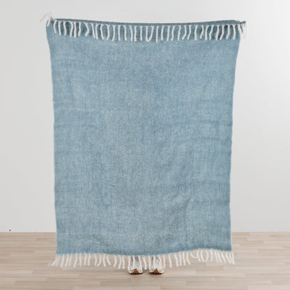 Jeté Méduse - Bleu lac