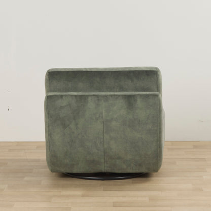 Fauteuil pivotant Sashka - Vert forêt
