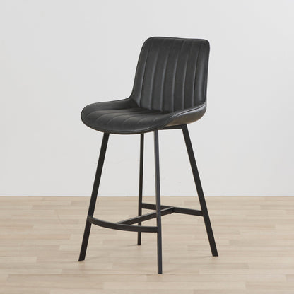 Tabouret de bar Tanner - Noir
