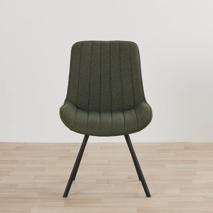 Chaise de salle à manger Tanner - Verte