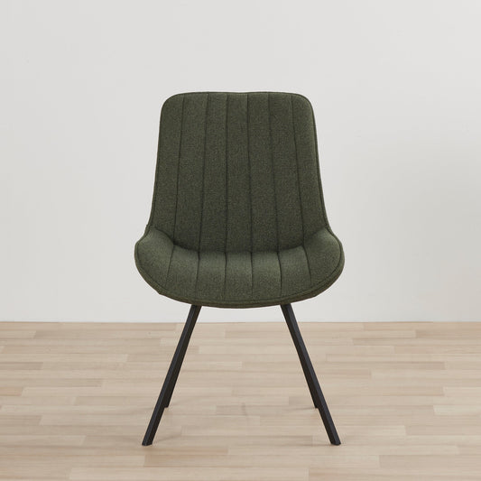 Chaise de salle à manger Tanner - Verte