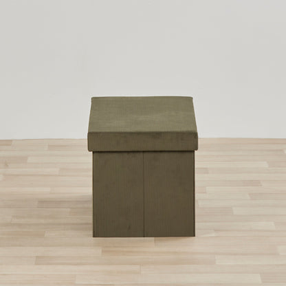 Pouf Foldit - Grand - Vert olive