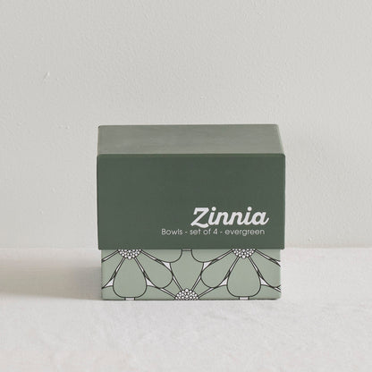 Ensemble de 4 bols Zinnia - Persistant