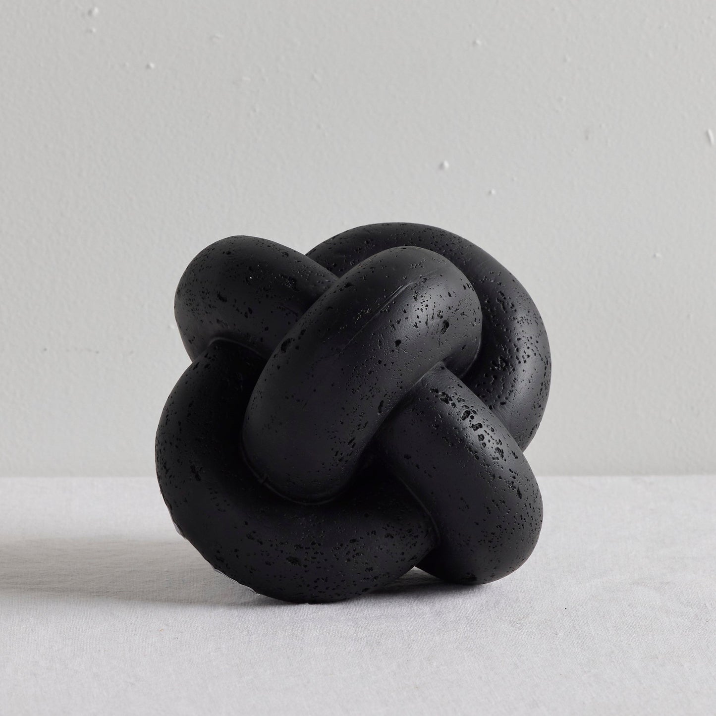 Objet entrelacé - Noir