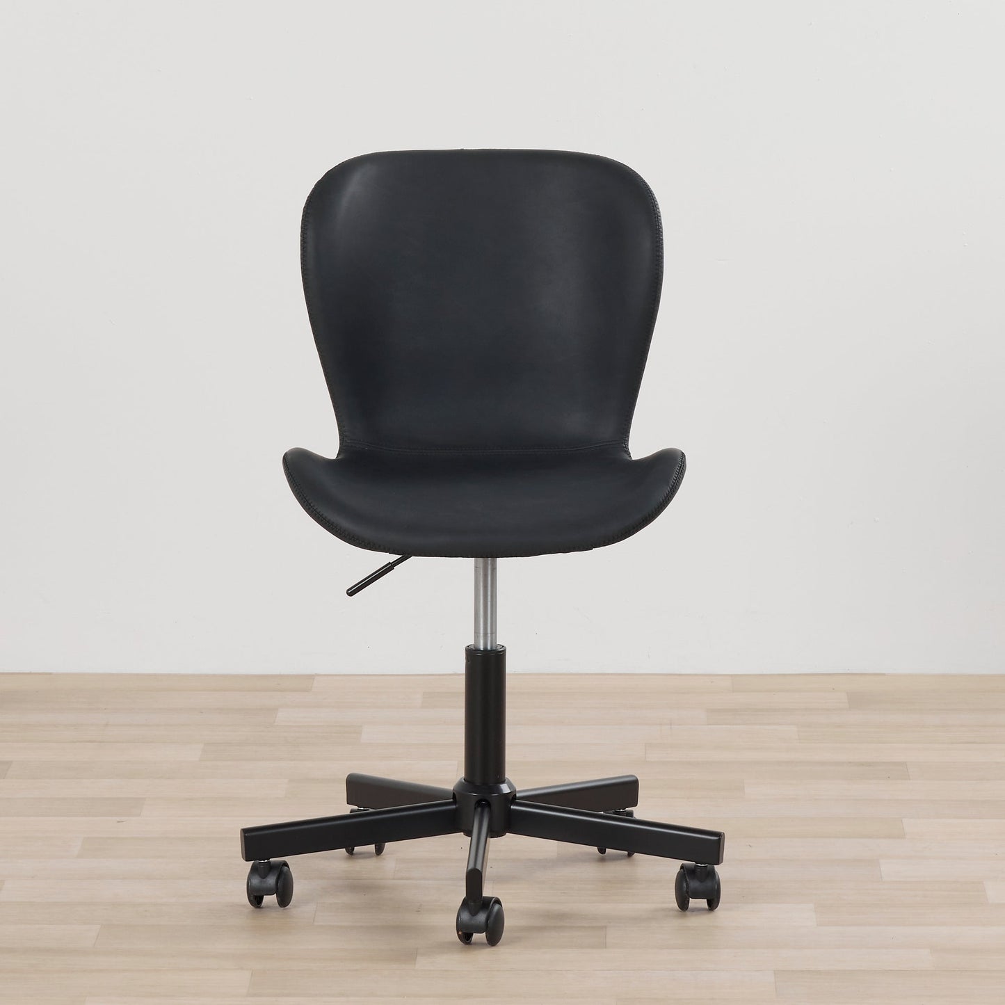 Chaise de bureau Sala PU - Noire