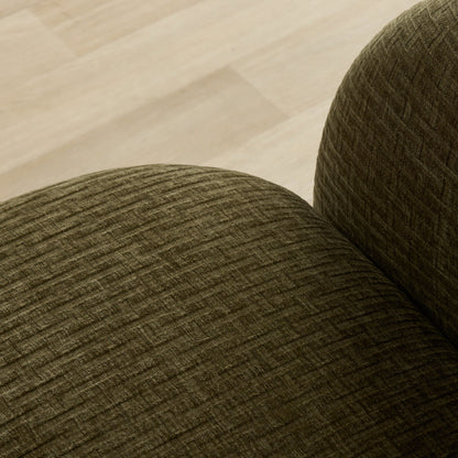 Fauteuil pivotant Marana - Vert olive