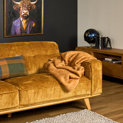 Canapé 3 places Lloyd - Or vieilli