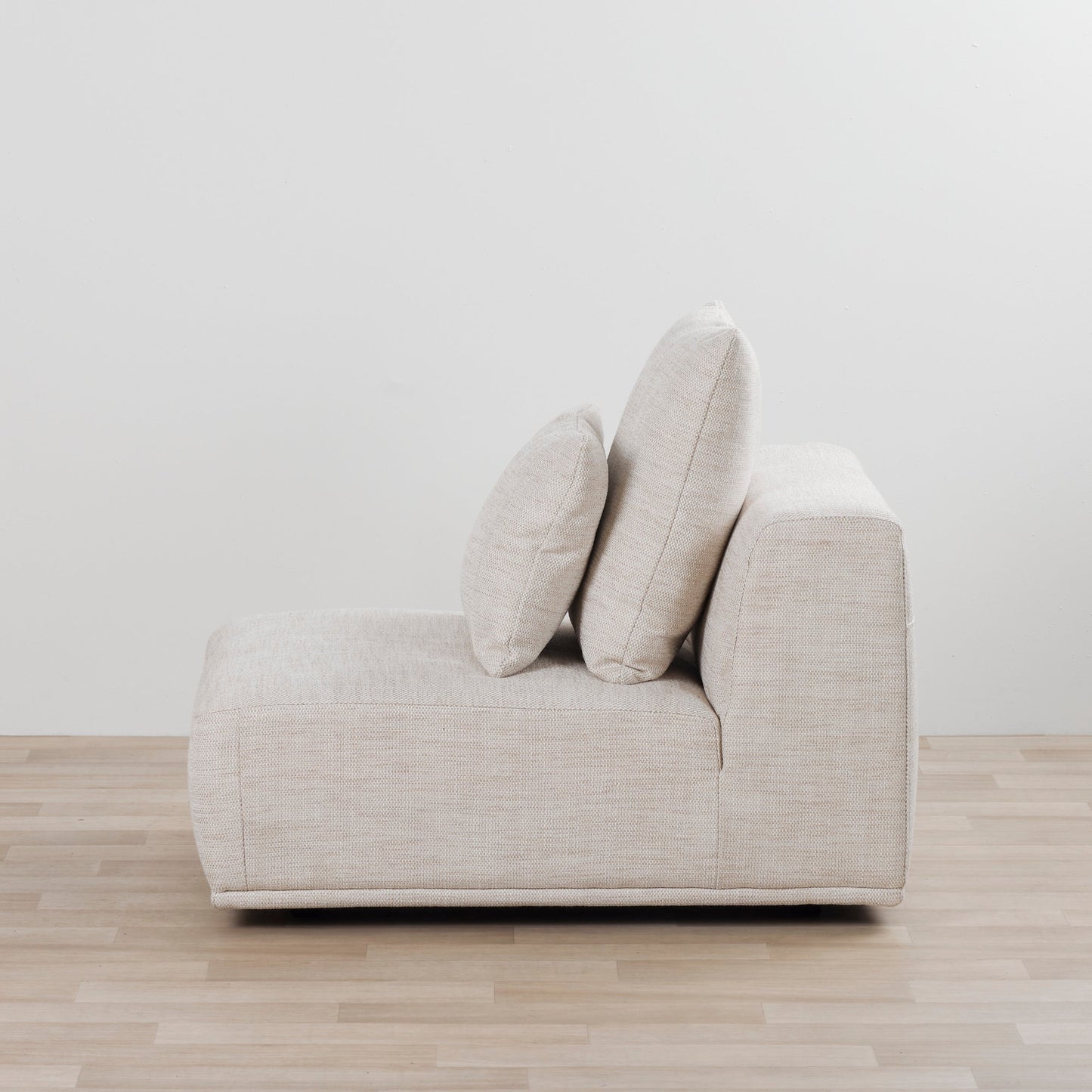 Canapé modulable Sabine 1 place - Naturel