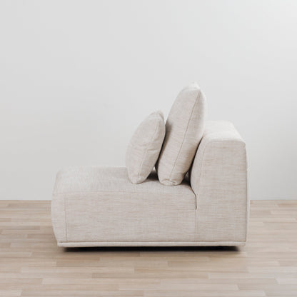 Canapé modulable Sabine 1 place - Naturel