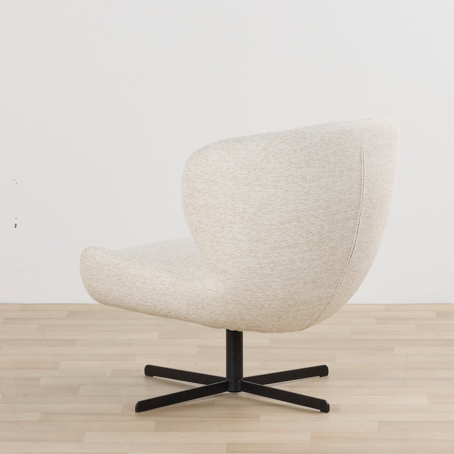 Fauteuil pivotant Gilbert - Naturel