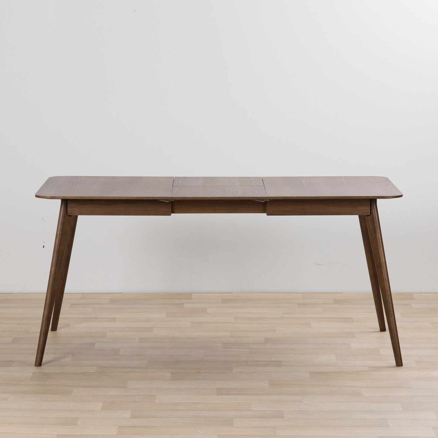 Table de salle à manger en osier - Frêne fumé