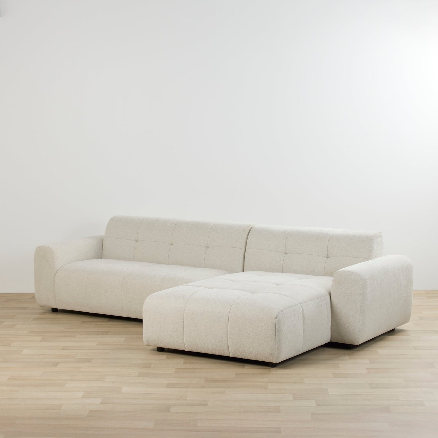 Chaise longue 3 places Coban - Beige