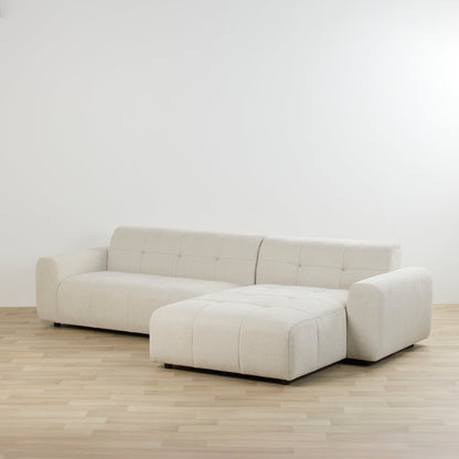 Chaise longue 3 places Coban - Beige