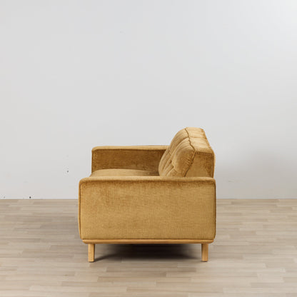 Canapé 2 places Lloyd - Or vieilli