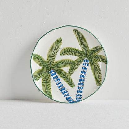 Assiette d'accompagnement Good Vibes - Palmier