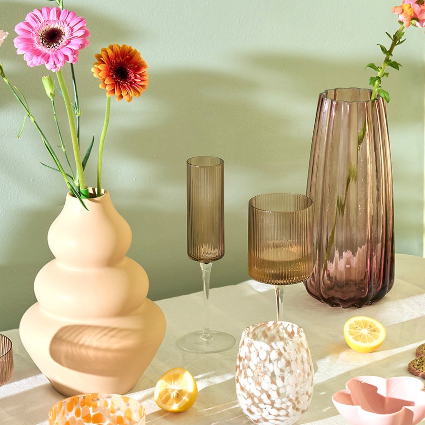 Coupe de champagne Florette