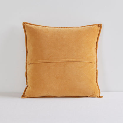 Coussin Hudson en velours - Souci - 50 x 50