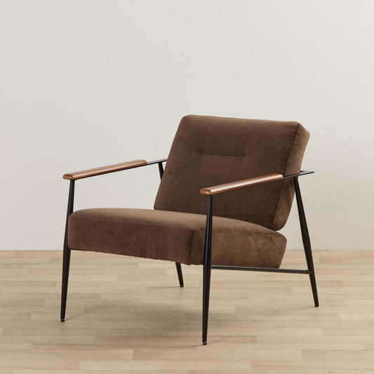 Fauteuil en marbre - Chocolat