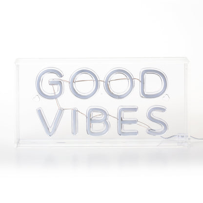 Boîte lumineuse au néon - Bonne ambiance