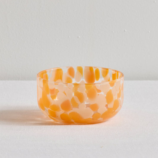 Bol en verre Allegra - Pêche/Melon