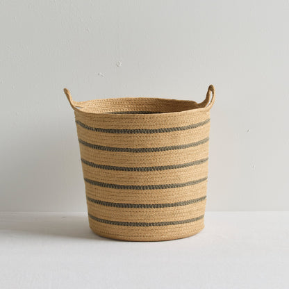 Panier Beren - Grand - Naturel/Marron