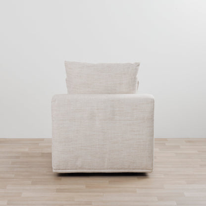 Canapé modulable Sabine 1 place - Naturel