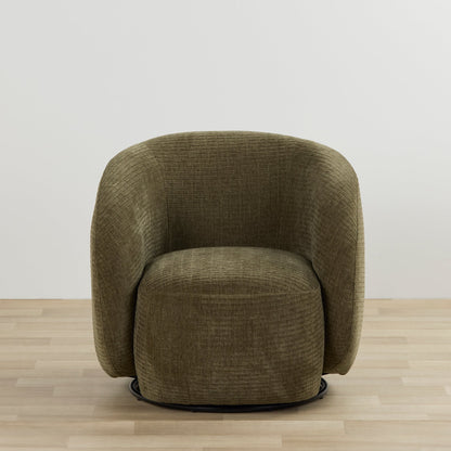 Fauteuil pivotant Marana - Vert olive