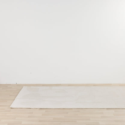 Tapis en laine Odin - Ivoire - 300 cm