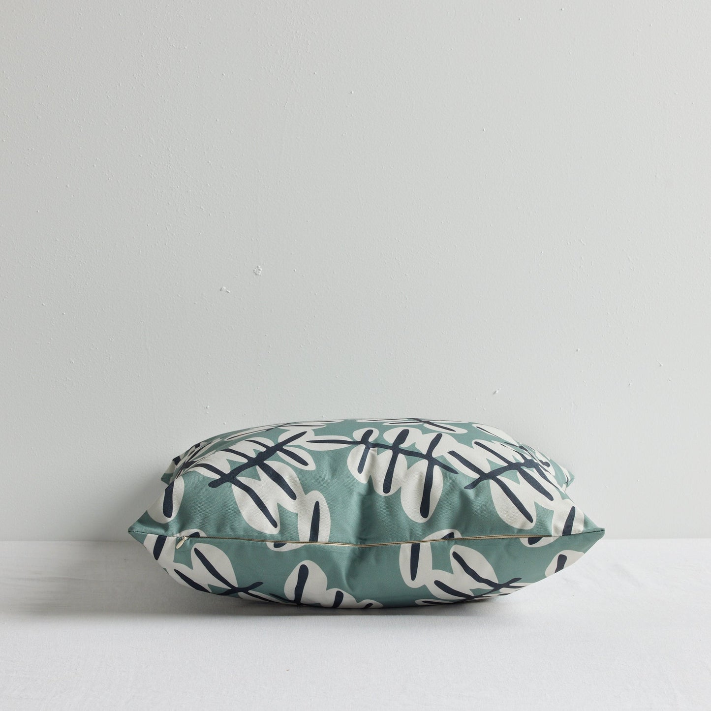 Coussin d'extérieur Verna - 50 x 50 cm - Vert/Blanc