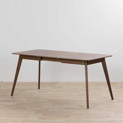 Table de salle à manger en osier - Frêne fumé