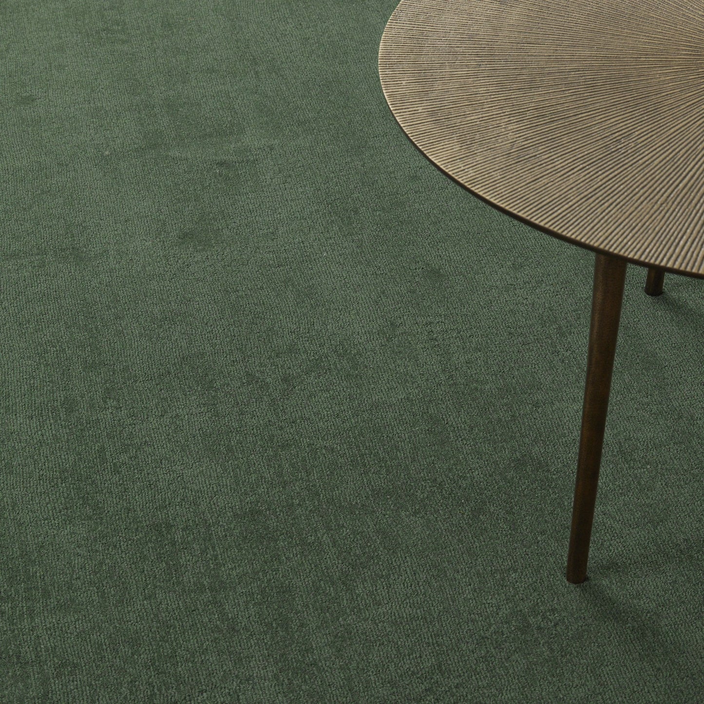 Tapis rond en laine Axel - Forêt - 220 cm